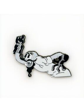 Disney Pin Dr. Mad Journey Through Time Black And White Doctor LE 2000 Trading